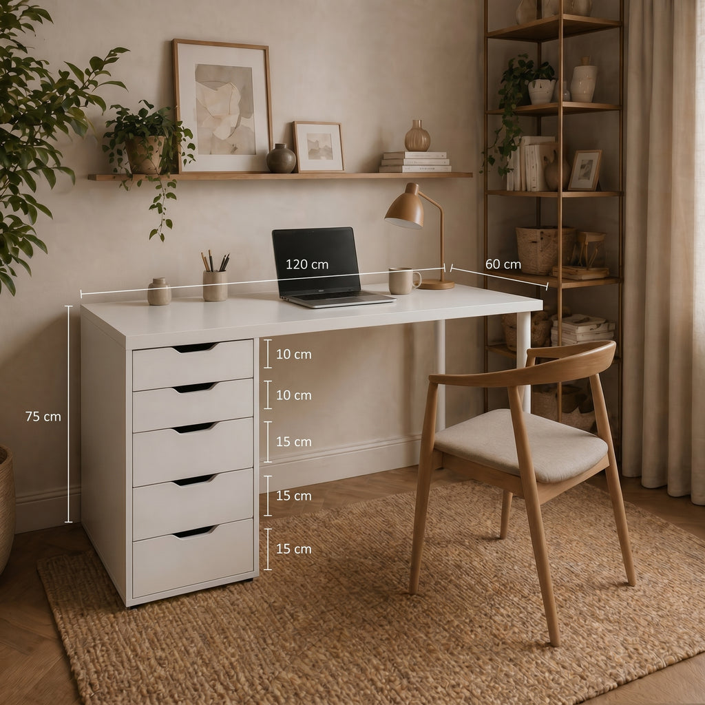 Signature Single-Vault Desk – Compact Edition