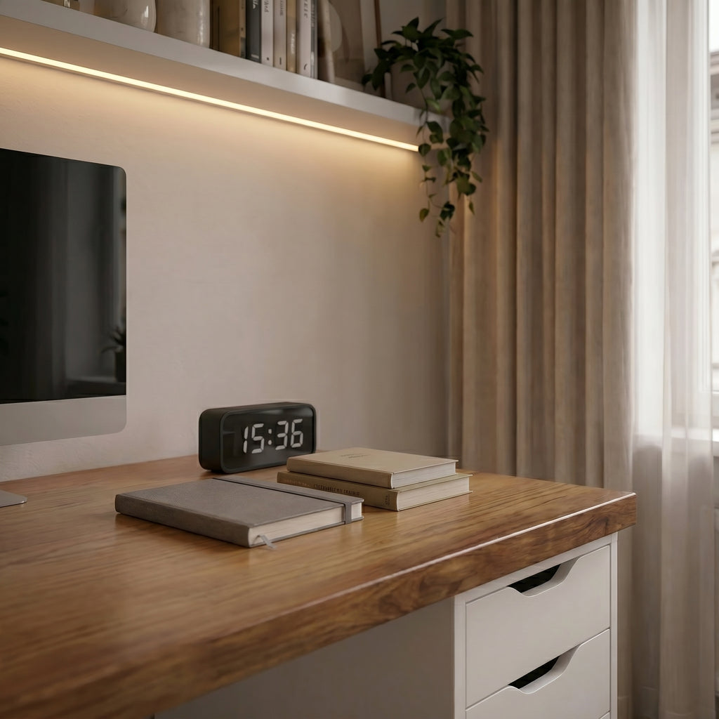 Signature Dual-Vault Desk –  Executive Span