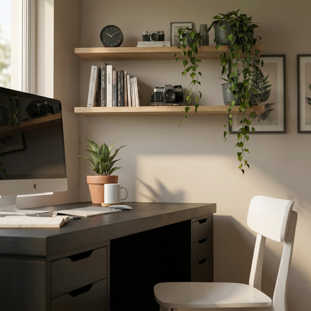 Signature Dual-Vault Desk – Professional MDF Workspace