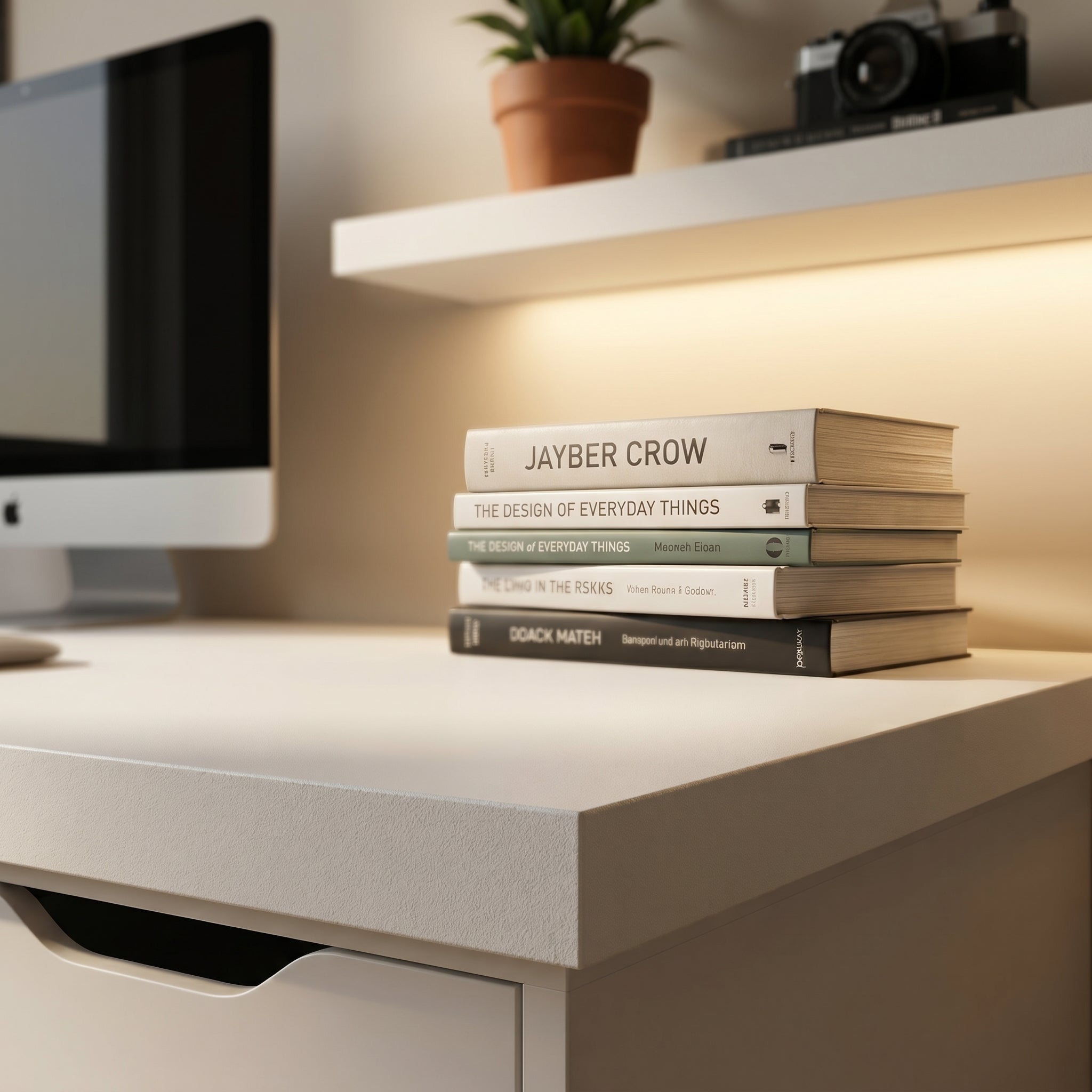 Signature Dual-Vault Desk – Professional MDF Workspace