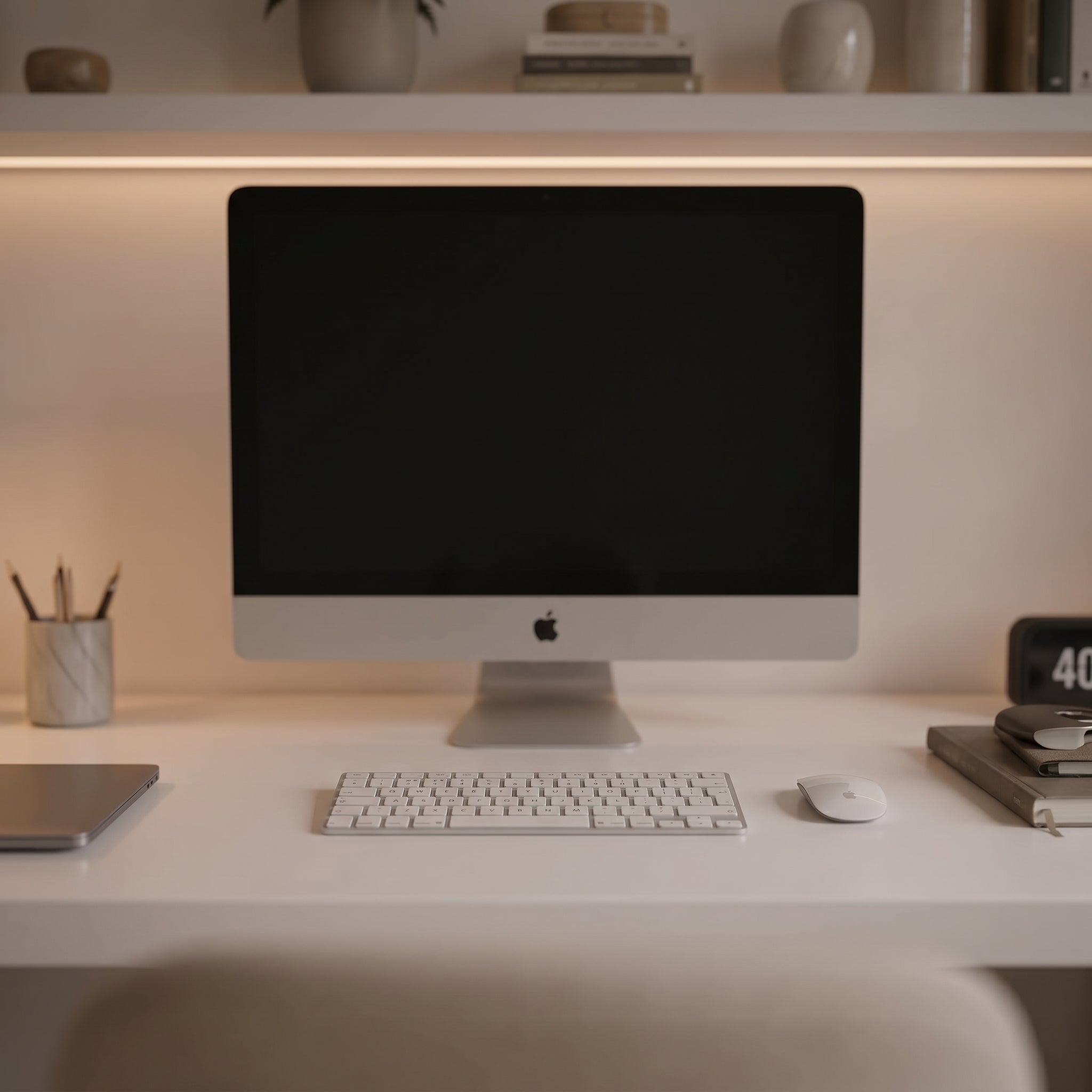 Signature Dual-Vault Desk –  Executive Span