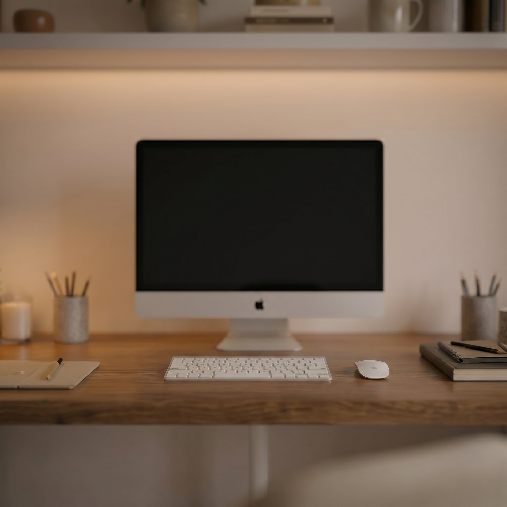 Signature Dual-Vault Desk –  Executive Span