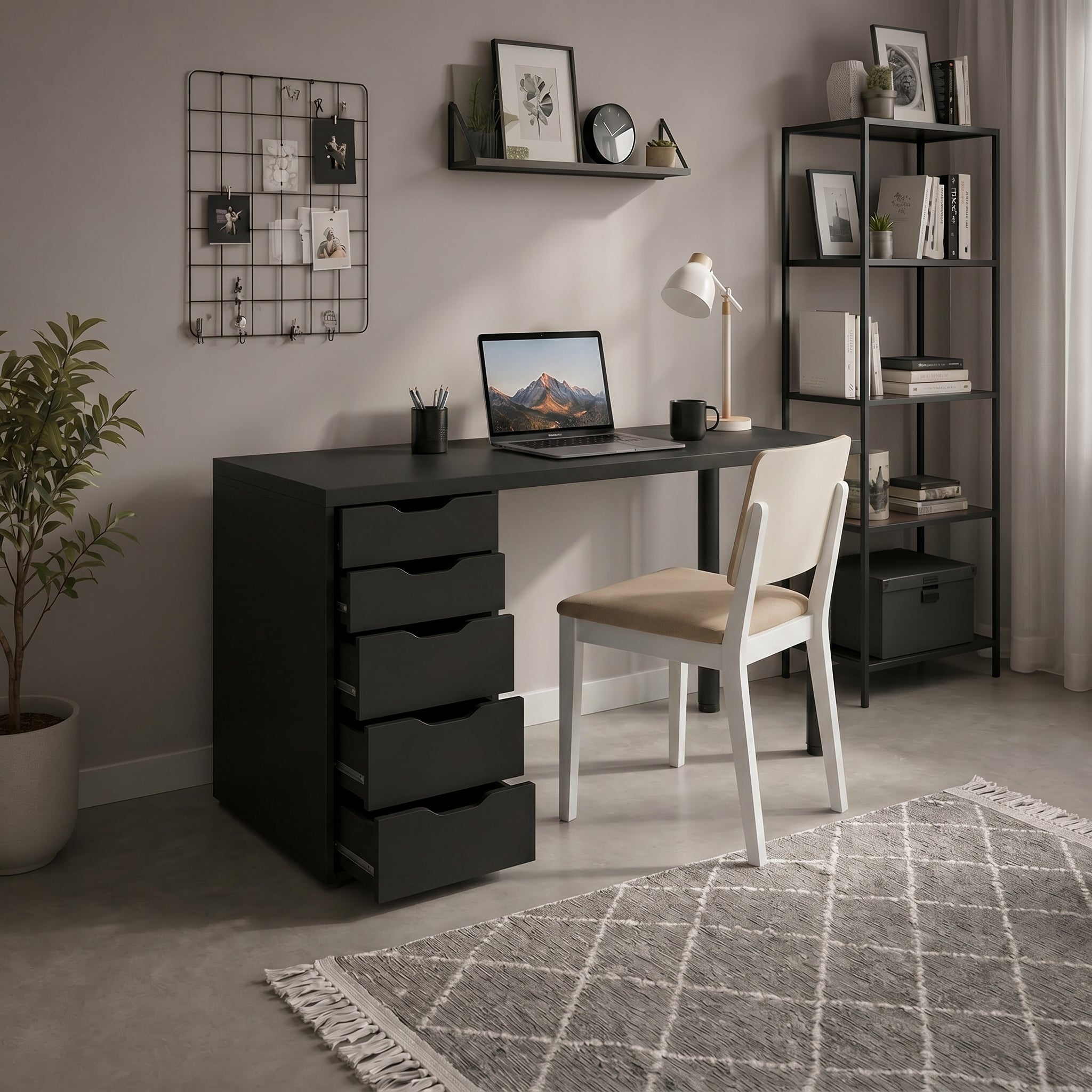 Signature Single-Vault Desk – Compact Edition