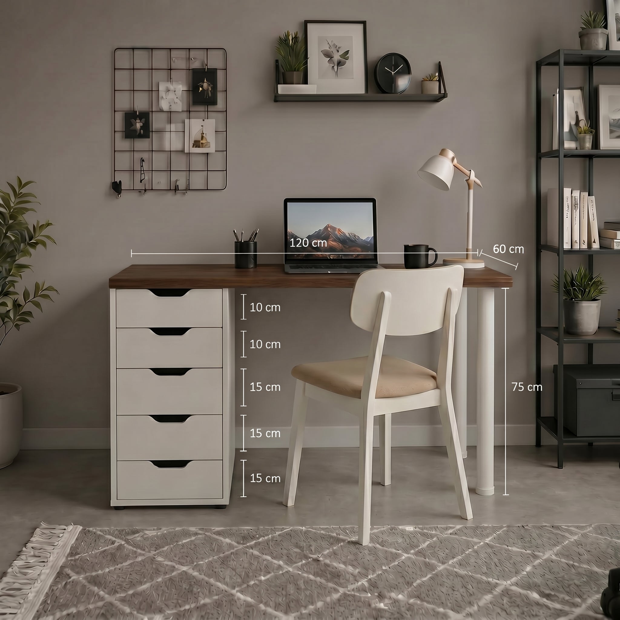 Signature Single-Vault Desk – Compact Edition