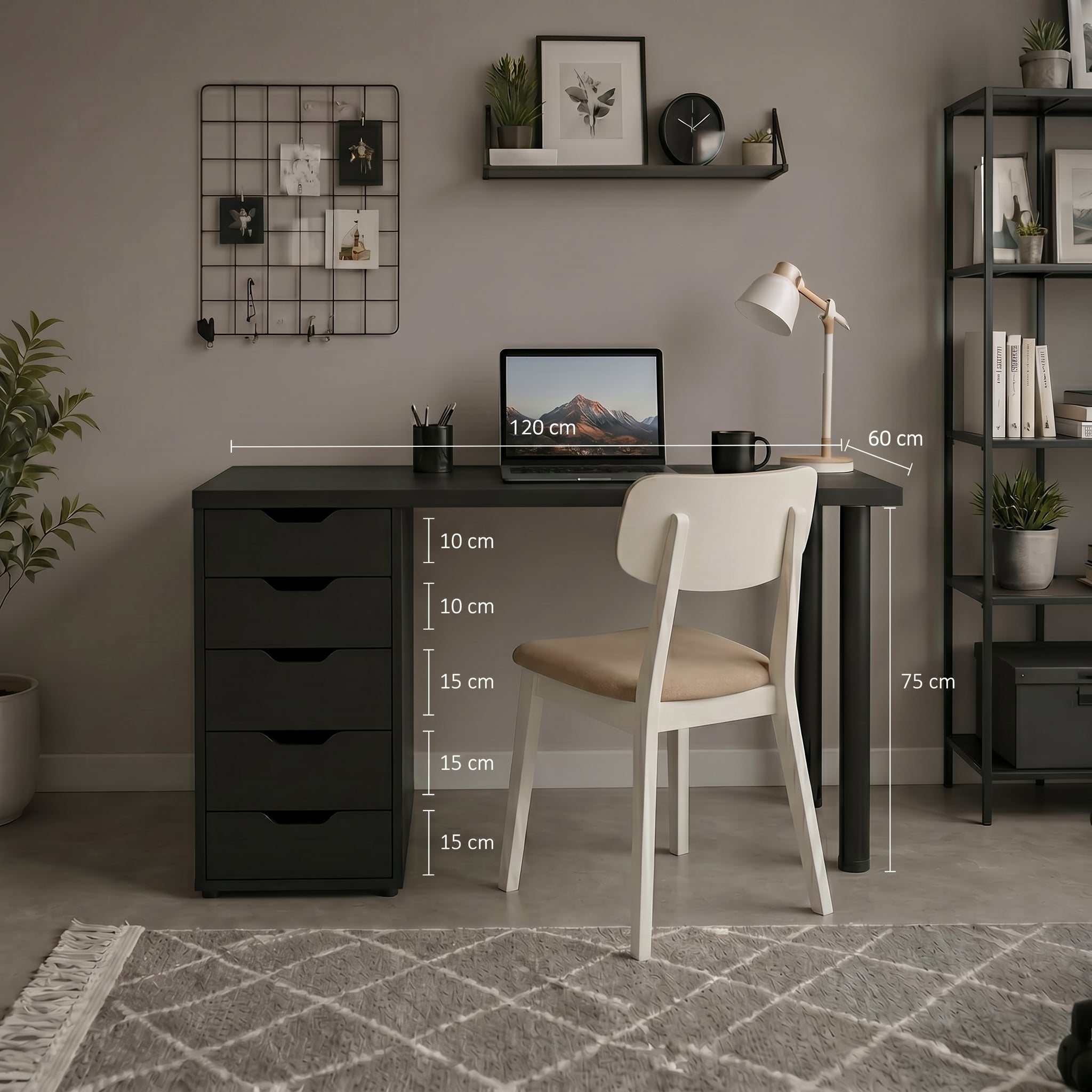 Signature Single-Vault Desk – Compact Edition