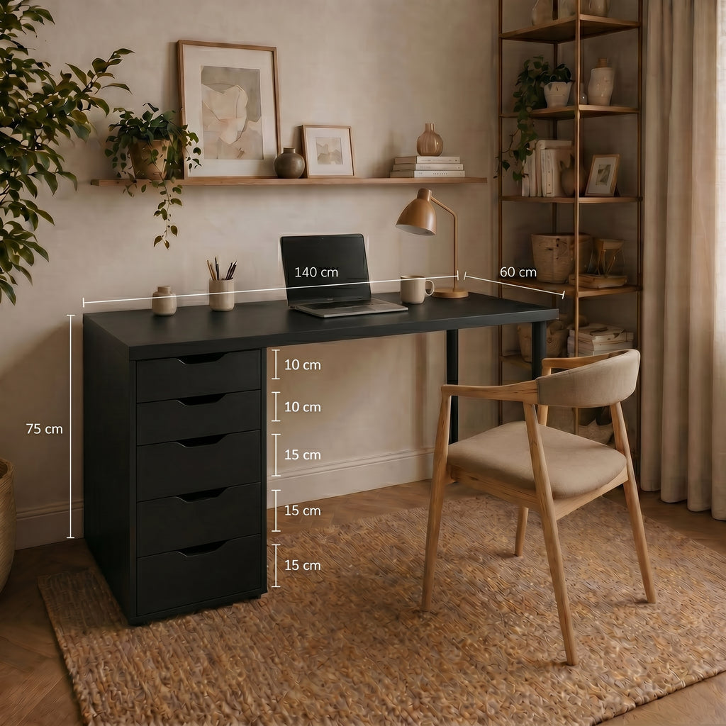 Signature Single-Vault Desk – Compact Edition