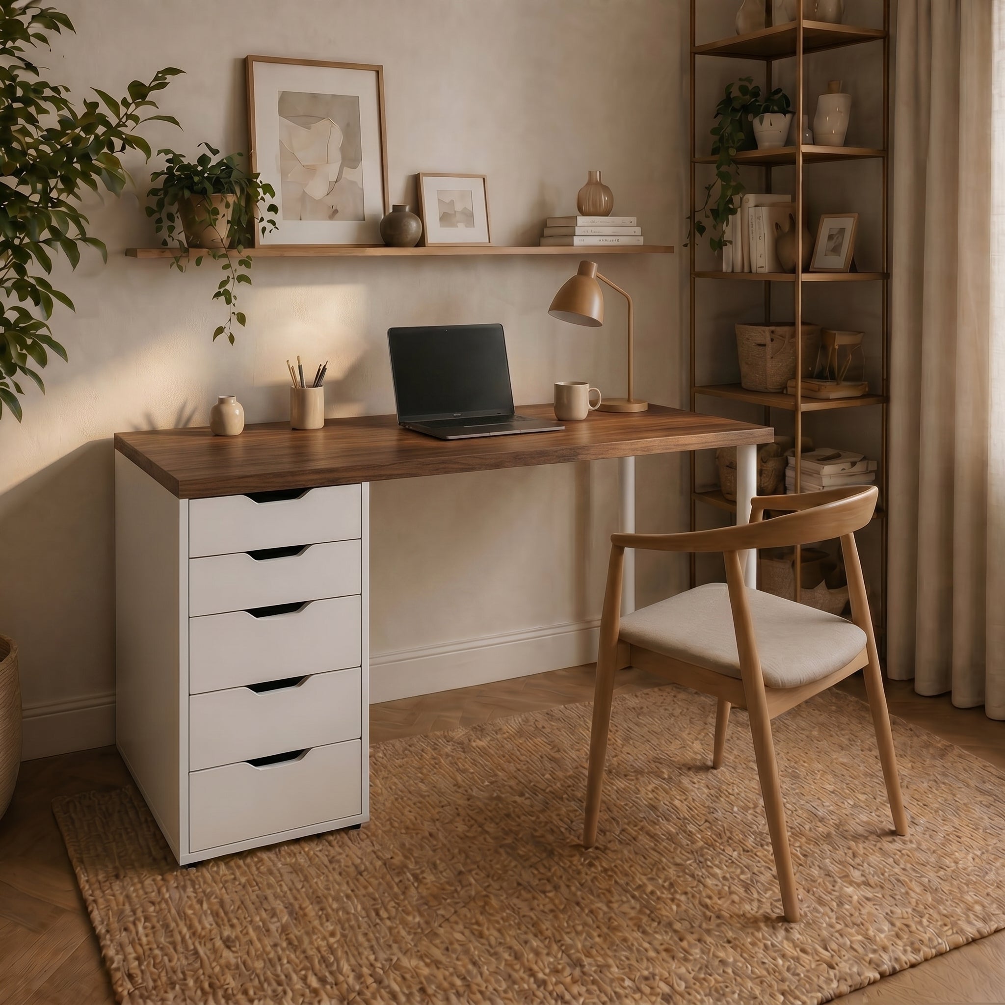 Signature Single-Vault Desk – Compact Edition