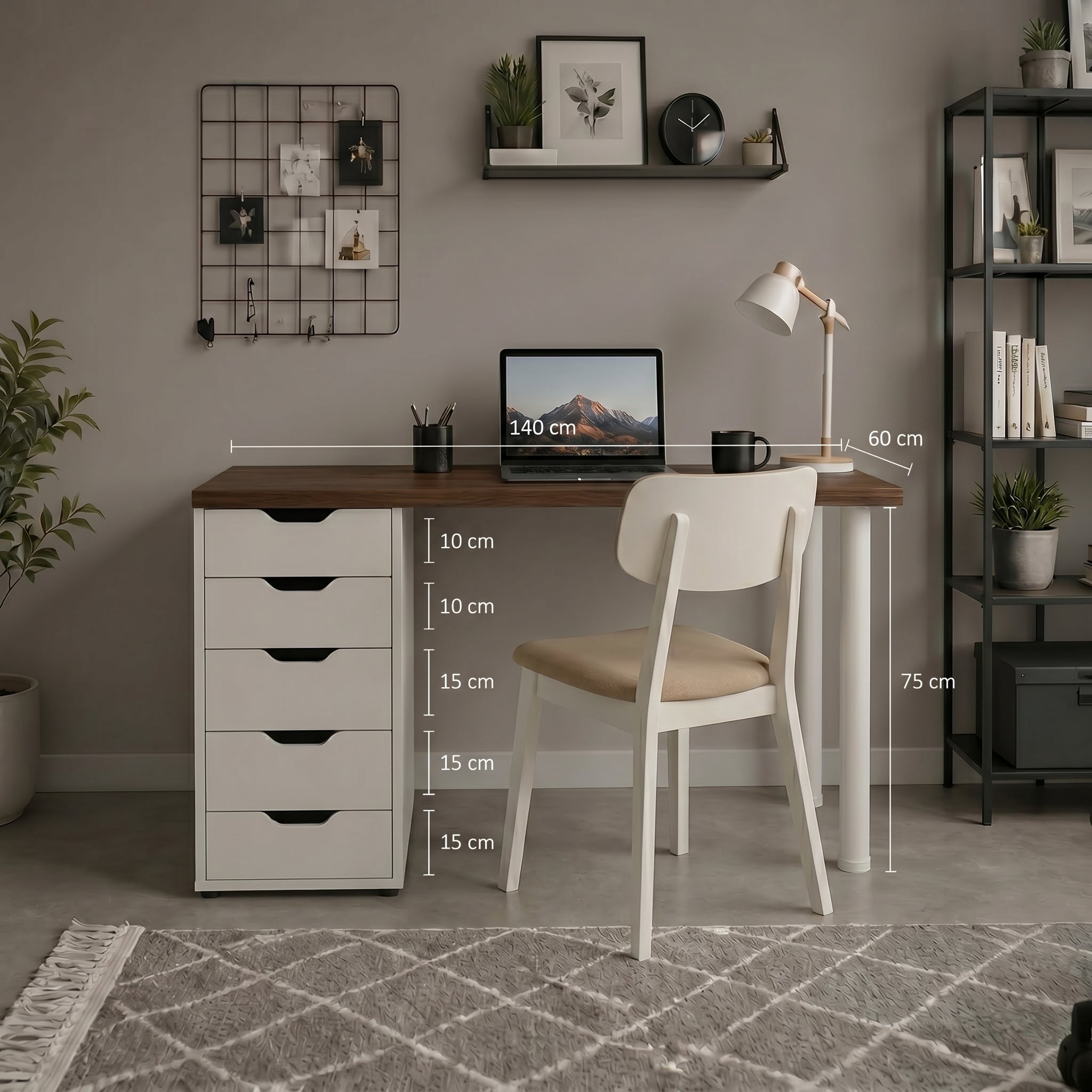 Signature Single-Vault Desk – Compact Edition