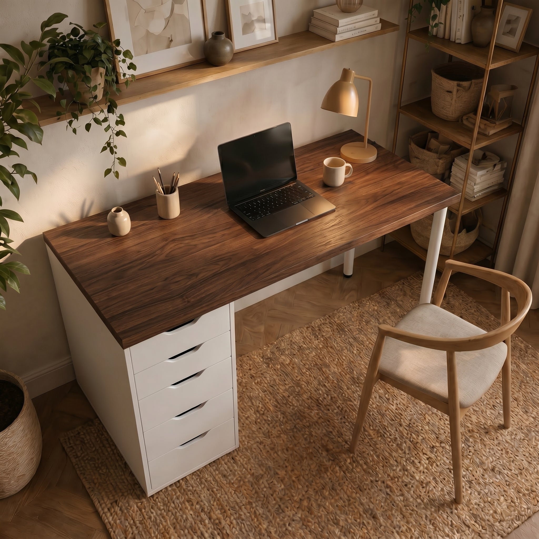 Signature Single-Vault Desk – Compact Edition